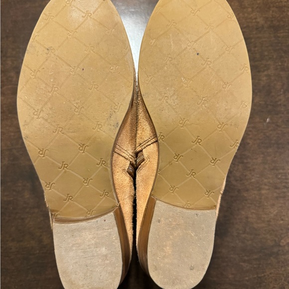 Jack Rogers Peyton  Side Zip Ankle Boots Booties
Oak Tan Size 7.5 - Picture 6 of 7